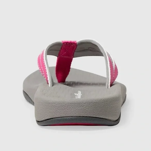 Eddie Bauer Pink Sandals Break Point Flip Flops 7 8 9 10 NWT - Picture 4 of 15